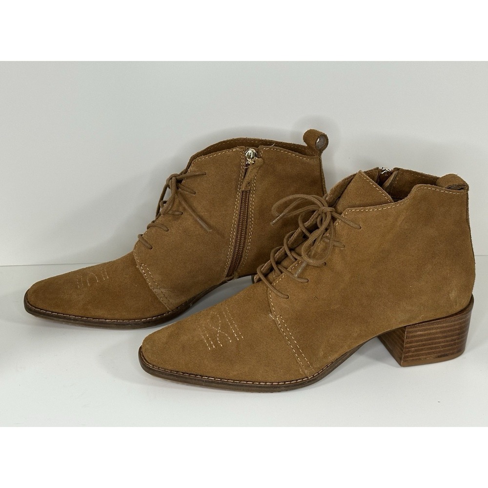 Kelsi Dagger, Brooklyn Get Away Bootie, Women's Lace Up Western Boots, Brown, 10 - Picture 2 of 8